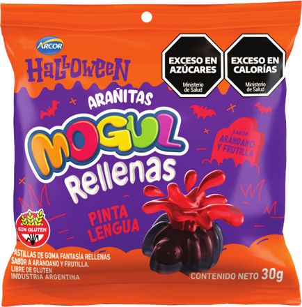 Mogul Rellenas Arañitas