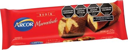 Budín Arcor marmolado