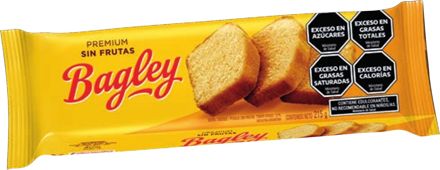 Budín Bagley sin frutas