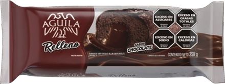 Budín Águila relleno de chocolate
