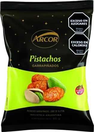Pistacho garrapiñado con sal